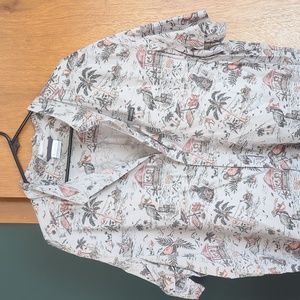 Beachy Columbia Button Up